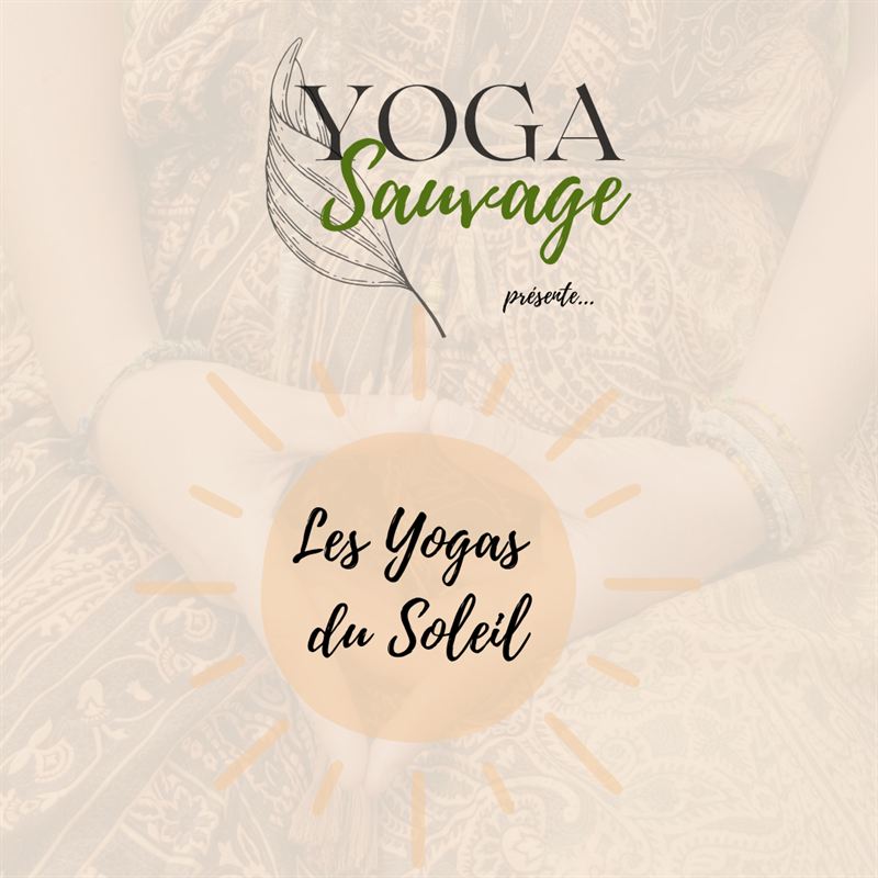 “Sun Yogas” poster, by Yoga Sauvage